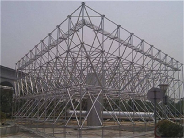 格尔木仓储物流网架加工厂家案例